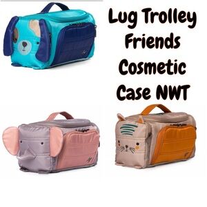 Lug Trolley Friends Cosmetic Case NWT